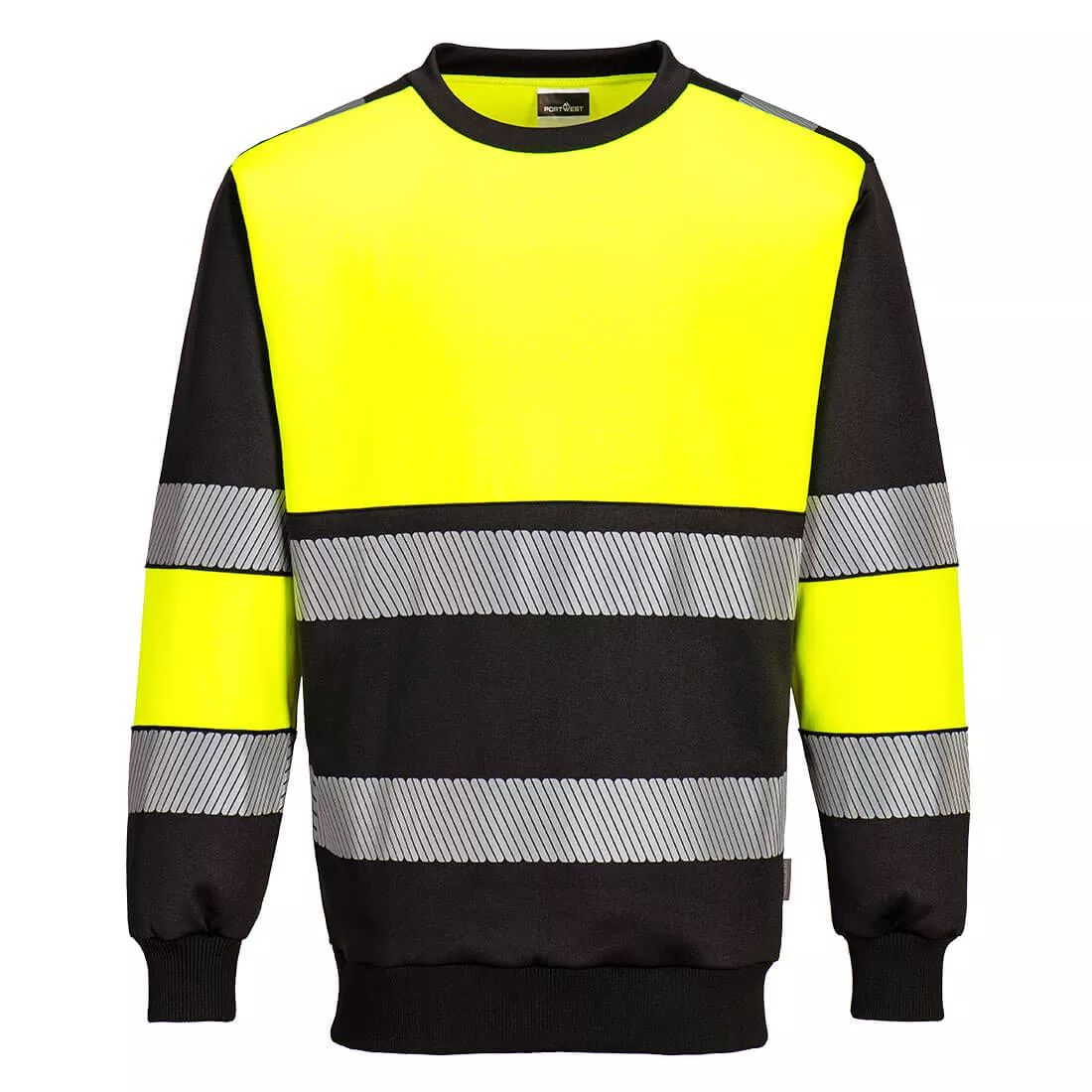 Tricou maneca lunga PW3 Hi-Vis Sweatshirt Portwest PW376