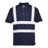 Tricou guler polo Iona Navy Portwest F477