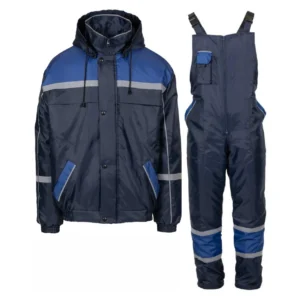 Costum impermeabil iarna Andura Blue Winter Set Renania