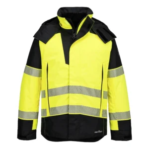 Jacheta iarna ignifuga PW3 FR Modaflame Rain+ Hi-Vis Portwest FR606