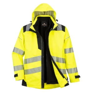 Jacheta multifunctionala PW3 Hi-Vis 3-in-1 Portwest PW365